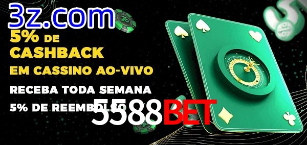 Promoções do cassino ao Vivo 5588Bet